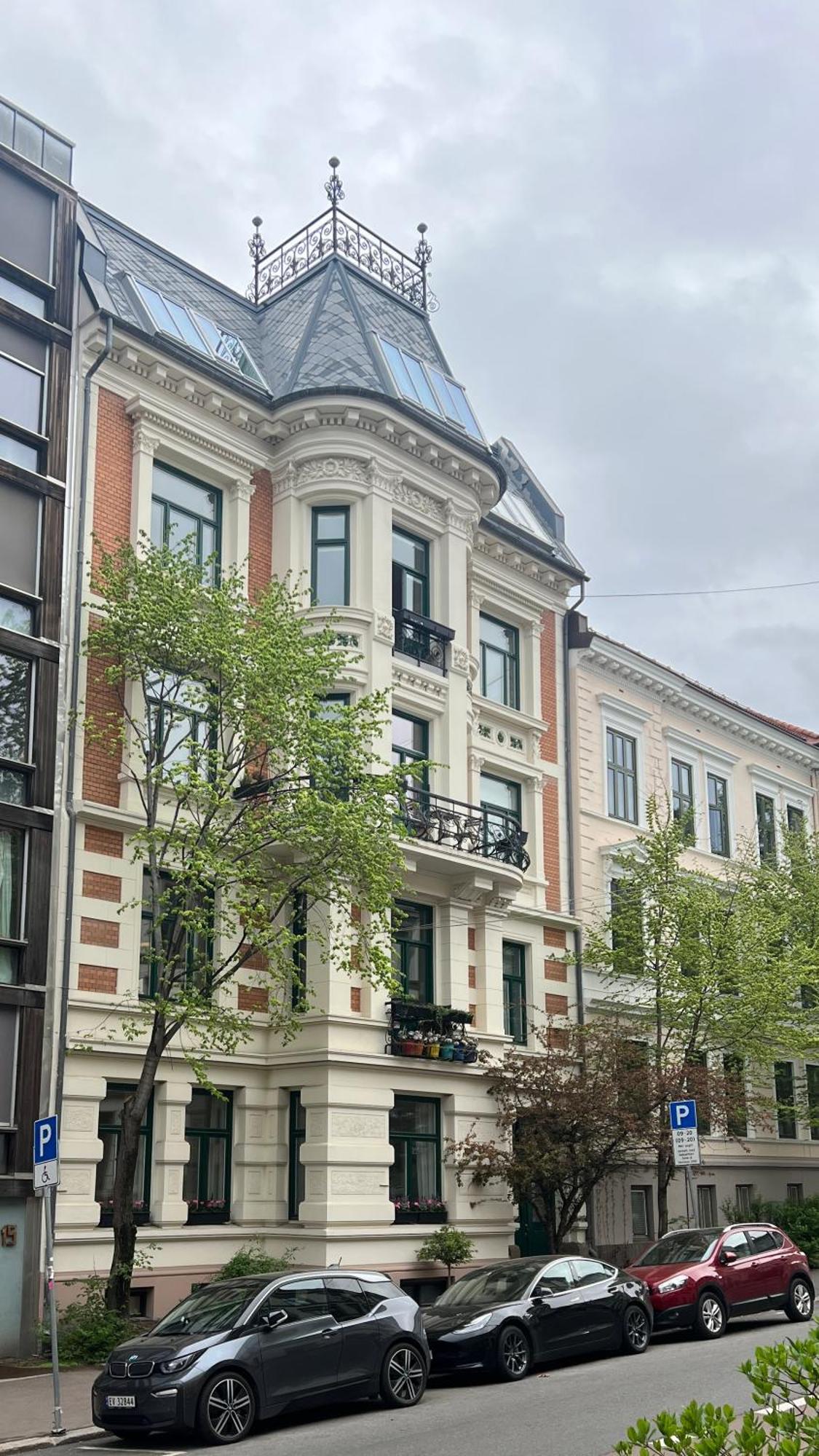 Elegant & Quiet Apartment In Historic House - Prime Location In Oslo West Exterior foto